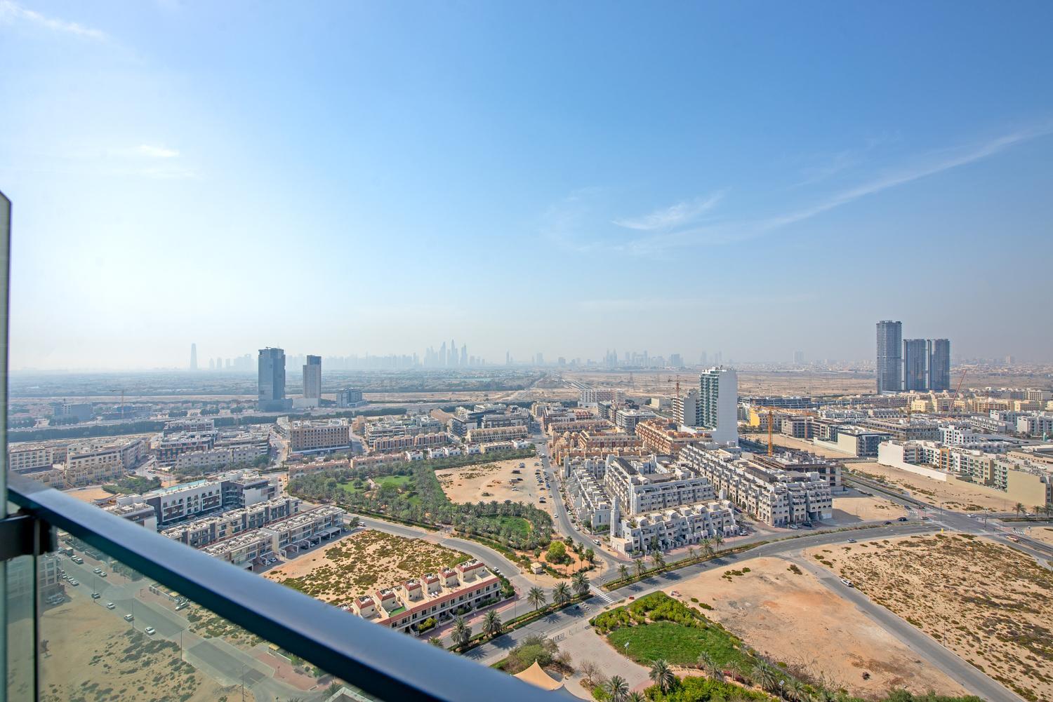 Apartment On 26Th Floor & Beautiful Views Dubai Exterior foto