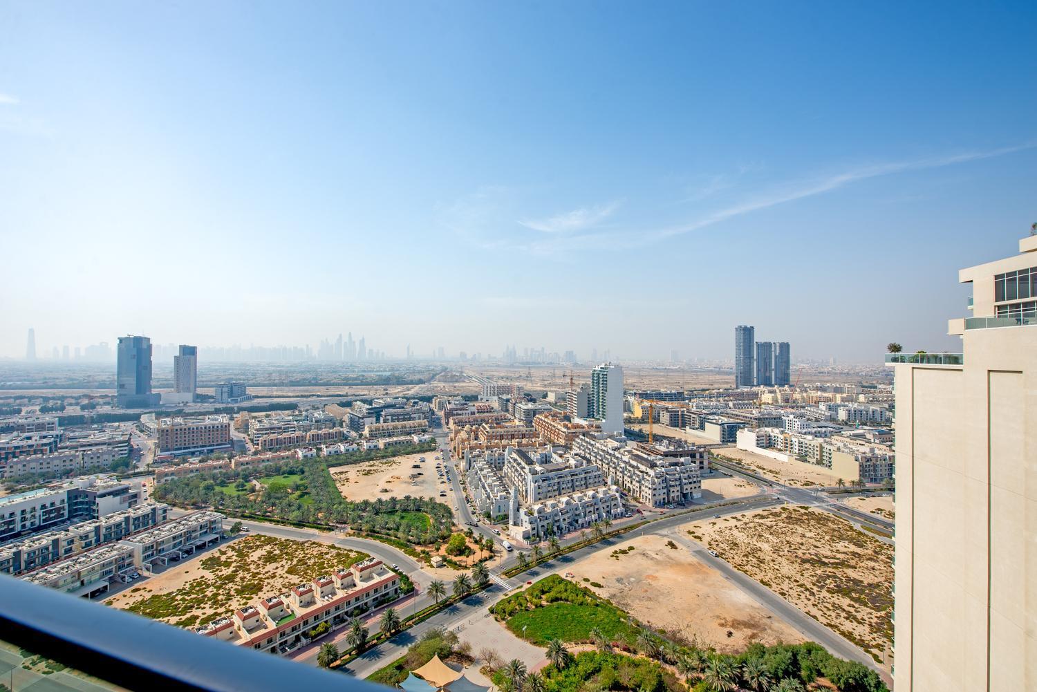 Apartment On 26Th Floor & Beautiful Views Dubai Exterior foto